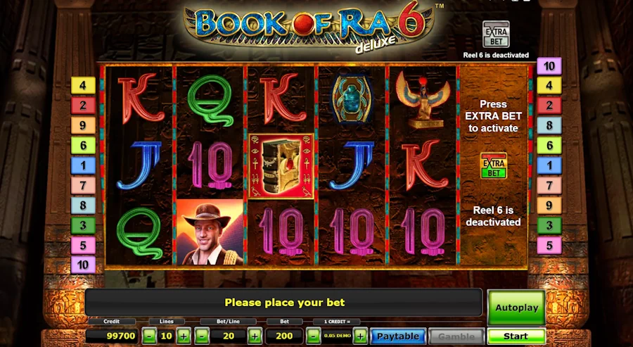 Libro di Ra Deluxe 6 Gioca Online